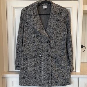 Cabi Agent Jacket – Classic Tweed Double-Breasted Blazer-SZ Small